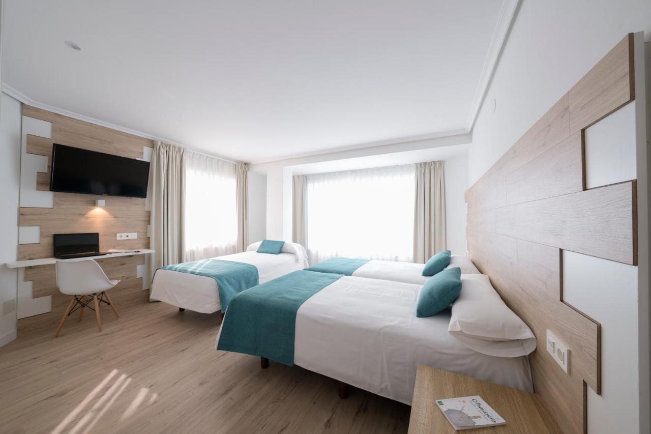 Hotel Vida Finisterre Centro Bagian luar foto